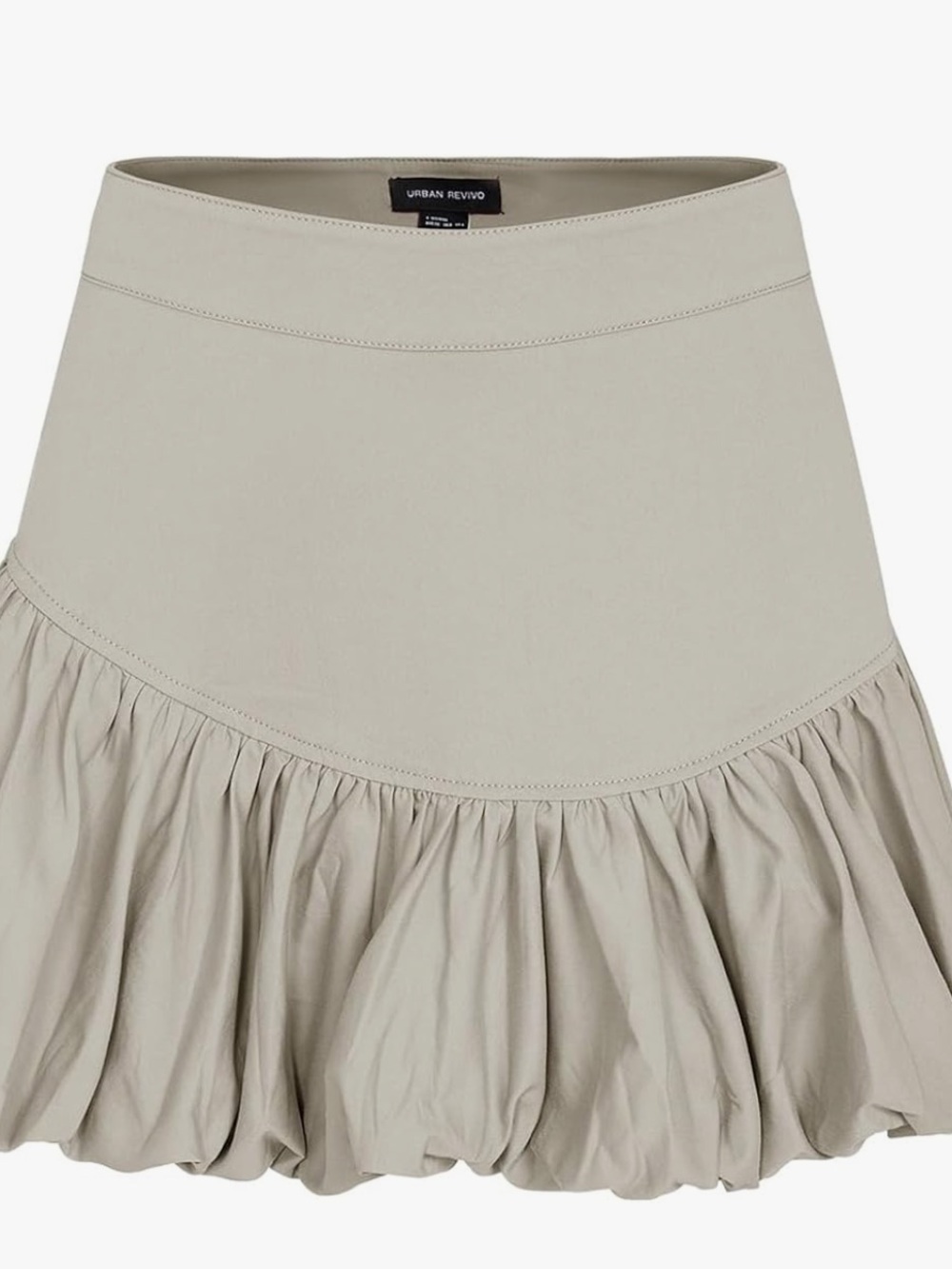 Urban Rivio Women’s Brown Pleated Mini Skirt